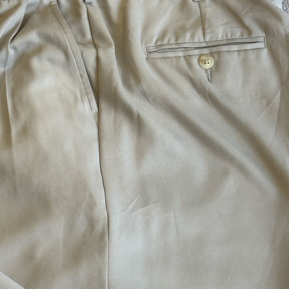 Men's Beige Dress Pants - Picture 4 of 6